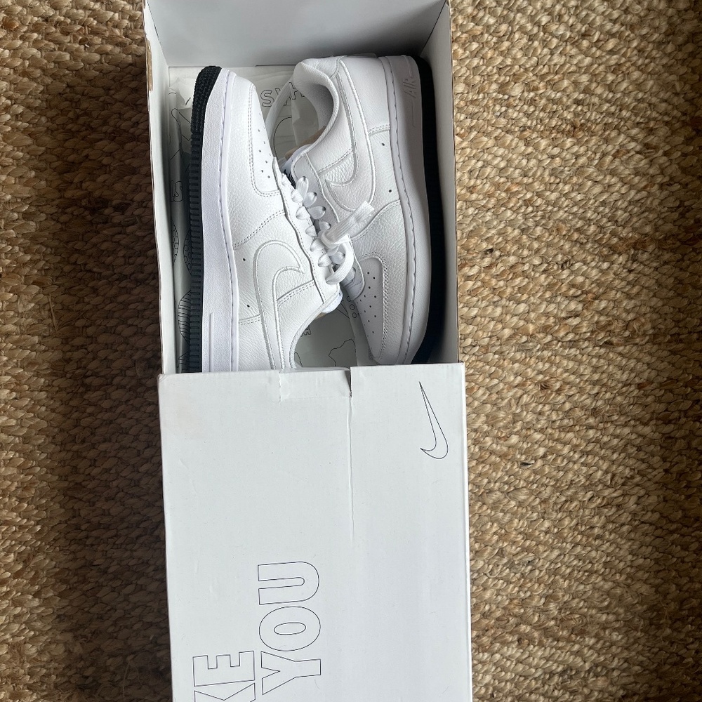 Nike Air Force 1 ‘07 – Triple White – Brand New Never Worn 🤍